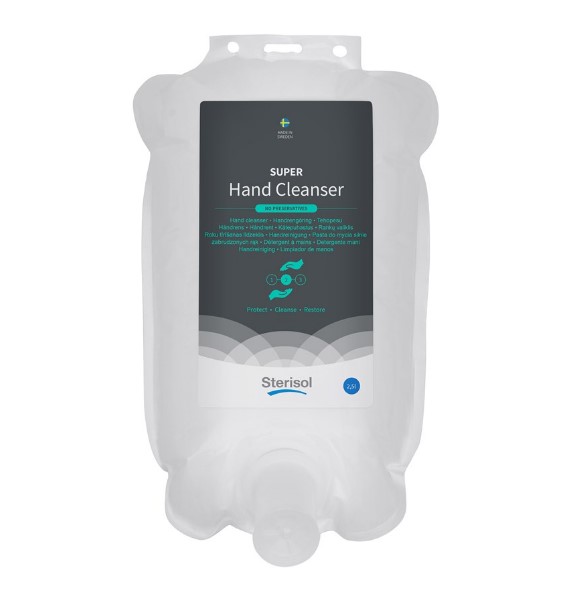 Nestesaippua 2,5L STERISOL Super - Saippuat ja annostelijat - 177123 - 1