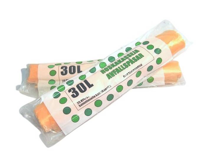 Roskapussi 30L MD-PE sangoilla - Roskapussit - 157123 - 1