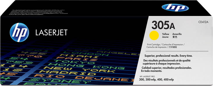 Värikasetti HP 305A CE412A laser - HP laservärikasetit ja rummut - 128383 - 1