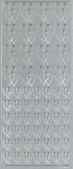 Ääriviivatarra tuplasydän - Tarrat ja tarrakirjat - 158153 - 1