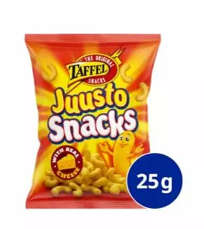 Juustosnacks Taffel 25g - Kuivakaappi ja leivonta - 185983 - 1