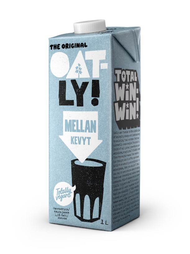 Kaurajuoma 1,5% 1L OATLY Kevyt - Maidot ja kermat - 169103 - 1
