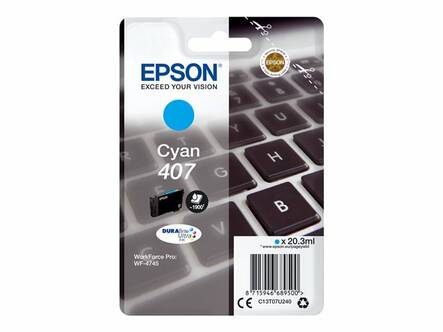 EPSON 407 mustesuihku - Mustesuihkuvärit Epson - 168594 - 1