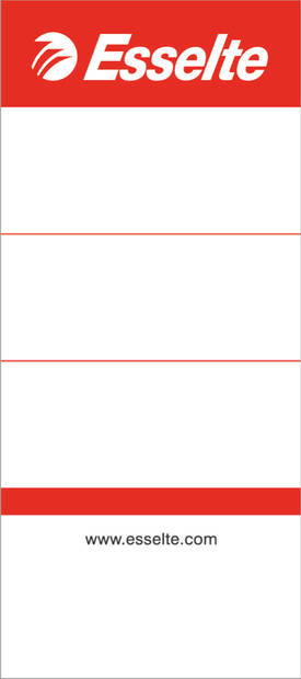 Mappietiketti kartonki 50mm ESSELTE - Etiketit-, tulostuskortit ja tarrakalvot - 102184 - 1