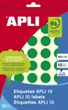 Tarraetiketti 19mm APLI pyöreä - Etiketit-, tulostuskortit ja tarrakalvot - 127574 - 1