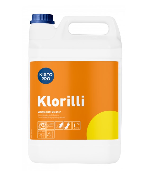 Desinfiointiaine 5L KIILTO Klorilli - Desinfioivat aineet - 127984 - 1