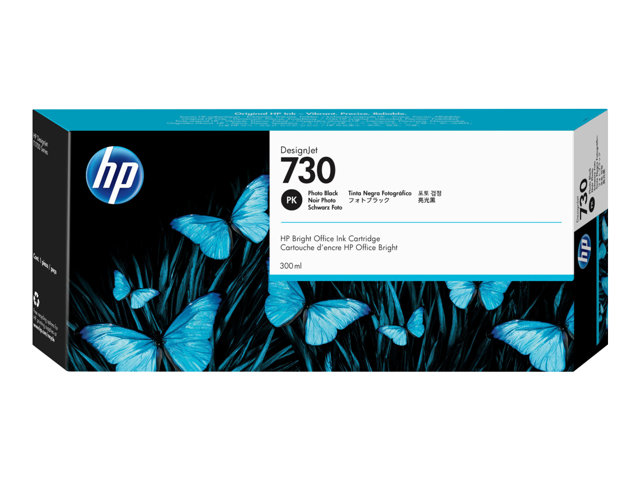 HP 730 mustesuihku - Mustesuihkuvärit HP - 171714 - 1