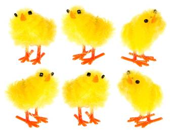 Pääsiäistipu 3cm - Pääsiäistuotteet - 110884 - 1