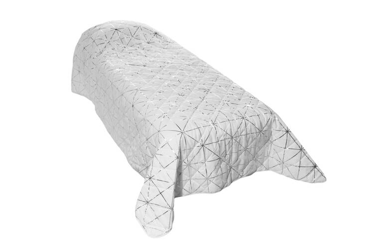 Päiväpeite 150x250cm hopeaprintti - Kodintekstiilit - 146394 - 1