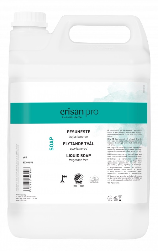 Pesuneste 5L ERISAN Pro - Saippuat ja annostelijat - 160484 - 1