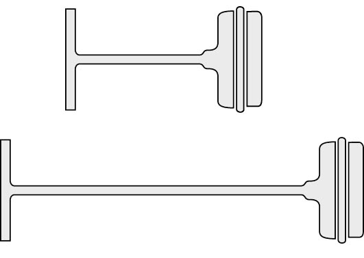 Tekstiilikiinnike 40mm DENNISON - Tekstiilipistoolit ja tarvikkeet - 104184 - 1
