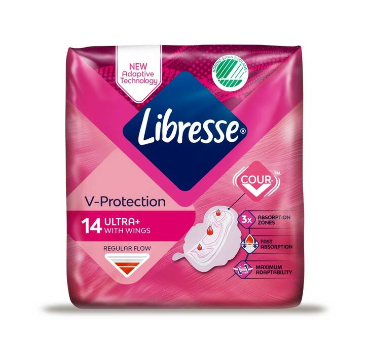 Terveysside Ultra+ 14kpl/pkt LIBRESSE - Inkontinenssisuojat ja terveyssiteet - 177124 - 1