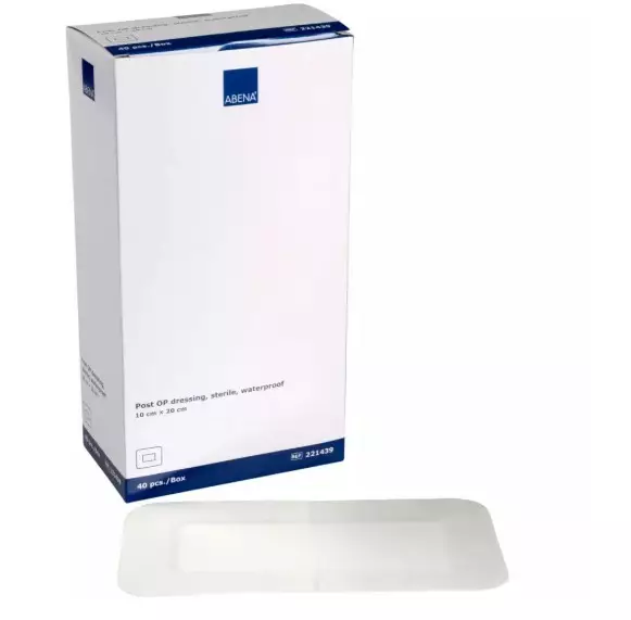 Haavasidos steriili 10x20cm ABENA NW - Haavatyynyt ja verkot - 185984 - 1