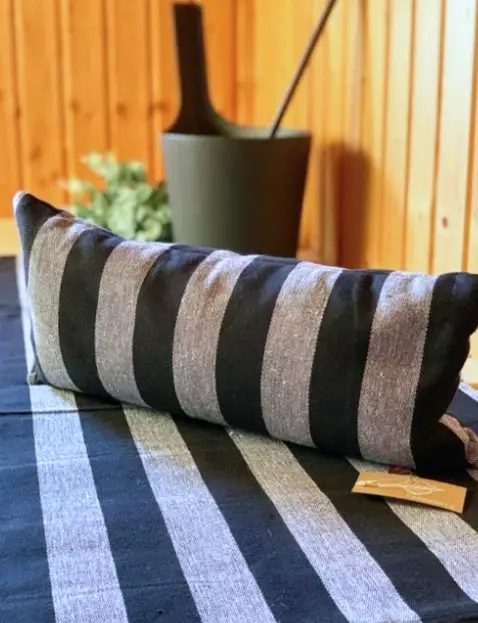 Saunatyyny 20x45cm Raita - Saunatarvikkeet - 178394 - 1