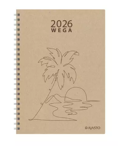 Wega Eko, beige - Pöytäkalenterit - 185254 - 1