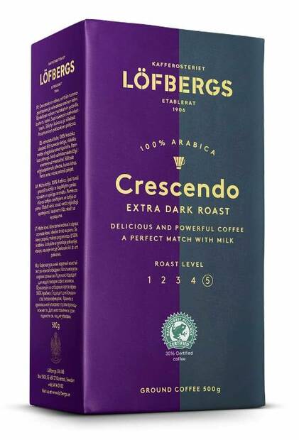 Kahvi LÖFBERGS Crescendo 500g - Kahvit, teet ja kaakaot - 172305 - 1