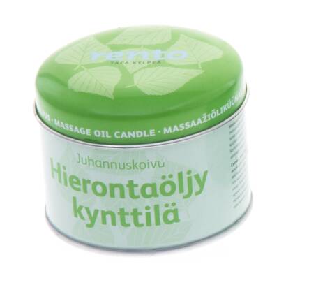 Rento hierontaöljykynttilä juhannuskoivu - Saunatarvikkeet - 135545 - 1