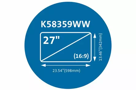 Tietoturvasuoja 27" MagPro KENSINGTON - Magneettiset tietoturvasuojat - 183965 - 2