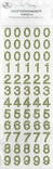 Glitternumerot tarralla - Tarrat ja tarrakirjat - 155355 - 1