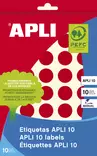 Tarraetiketti 19mm APLI pyöreä - Etiketit-, tulostuskortit ja tarrakalvot - 127575 - 1