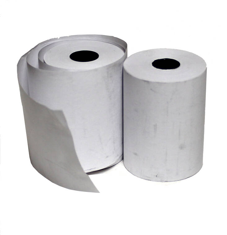 Lämpöpaperirulla 57x46x12mm (25m) - Lämpöpaperirullat - 126855 - 1