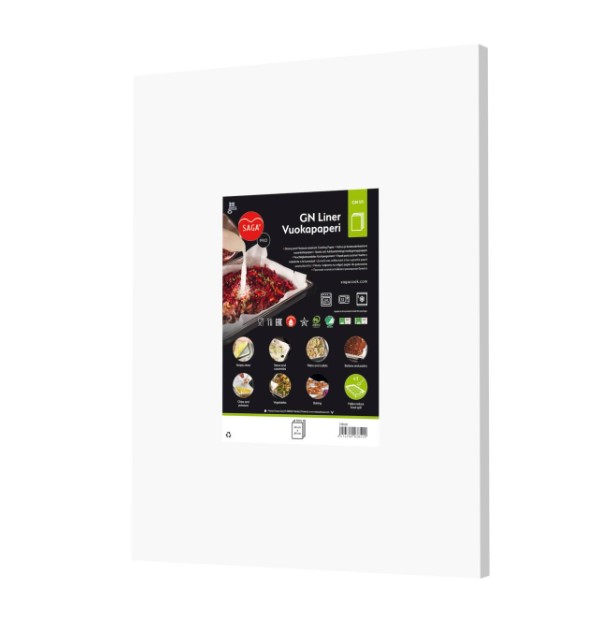Leivinpaperi 40x60cm SAGA Pro - Elintarvikepaperit ja -pussit - 177785 - 1