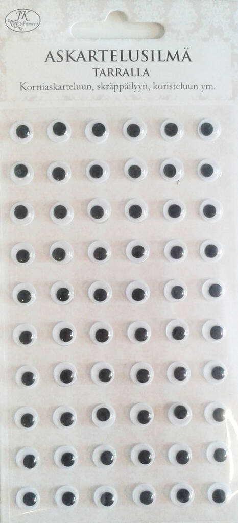 Askartelusilmät 7mm - Askartelutarvikkeet - 142825 - 1