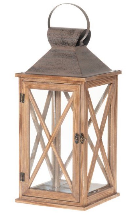 Lyhty 20x20x44,5cm Esteri 4Living - Kynttilät, lyhdyt ja tarvikkeet - 172085 - 1