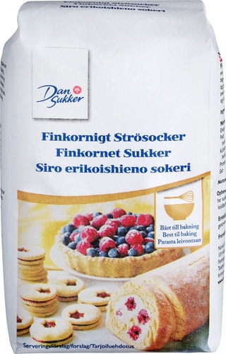 Sokeri 1kg DANSUKKER Siro - Sokerit ja muut makeutusaineet - 128975 - 1