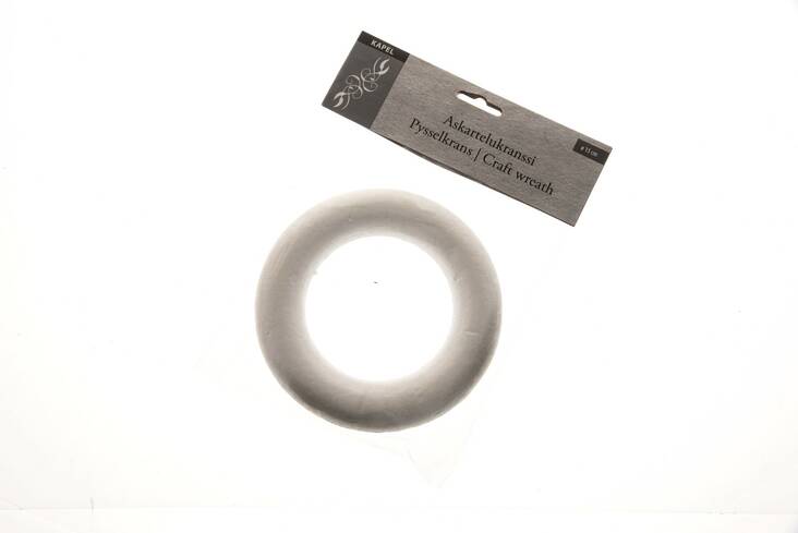 Styroxkranssi 15cm - Askartelutarvikkeet - 145105 - 1