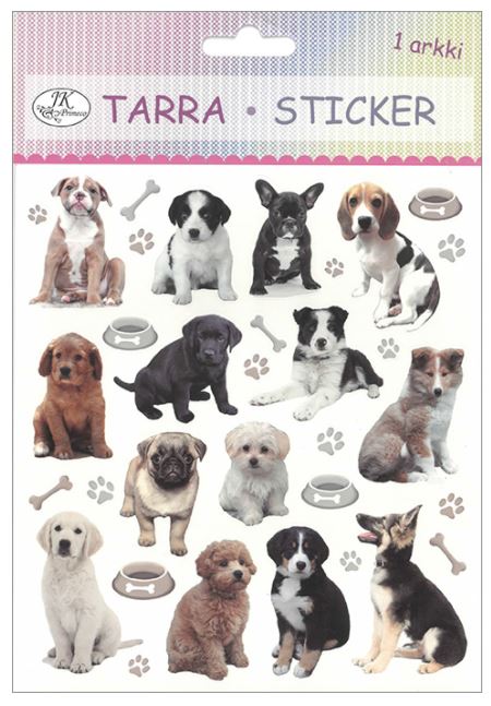 Tarra-arkki Koirat - Tarrat ja tarrakirjat - 169365 - 1