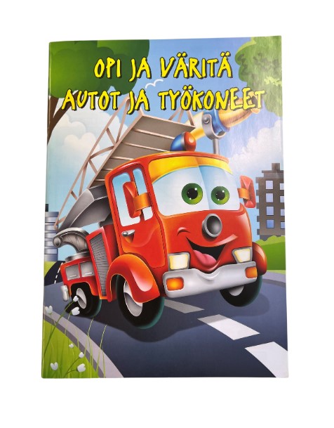 Värityskirja Opi ja Väritä A4 - Värityskirjat - 178245 - 1