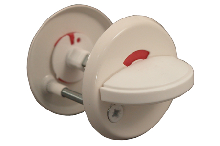 Wc-vääntönuppi 112 st/valkoinen - Pientarvikkeet - 134825 - 1