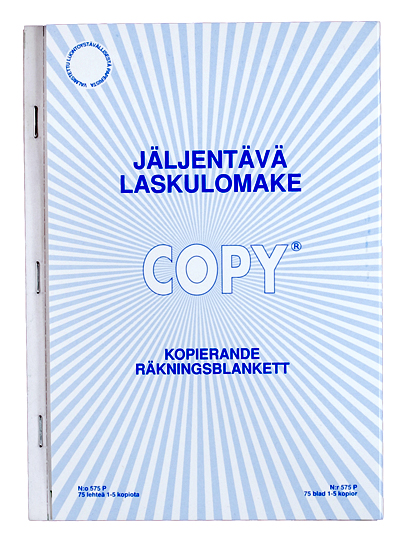 Laskulomake A5 75 sivua - Lomakkeet - 102205 - 1
