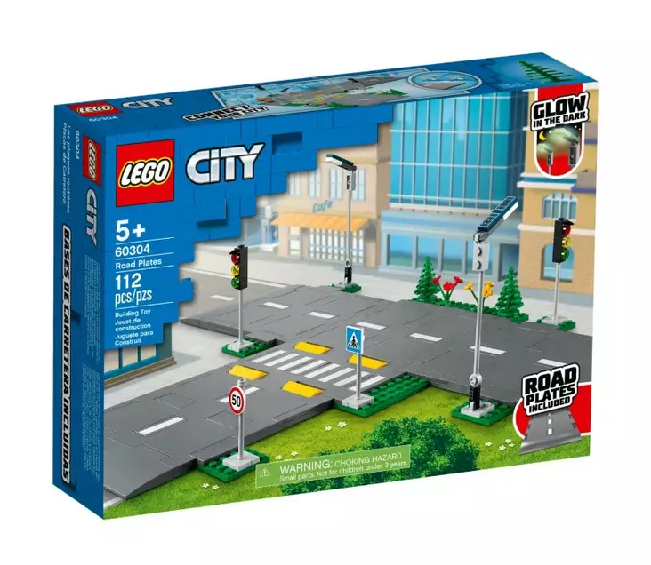 Tienrakennuslevyt LEGO City - Legot - 184635 - 1