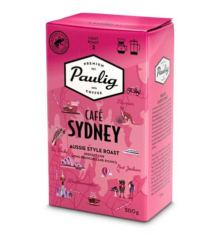 Kahvi 500g PAULIG Sydney - Kahvit, teet ja kaakaot - 176356 - 1