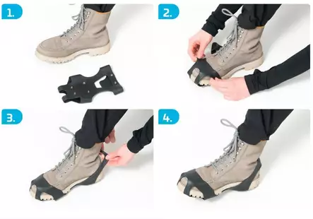 Liukueste kenkiin ATOM - Retkeily-ja harrastustarvikkeet - 154006 - 2