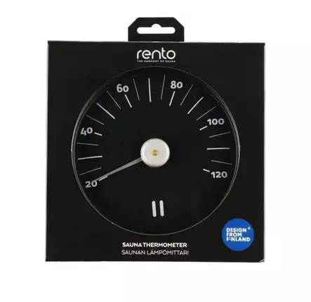 Saunan lämpömittari 15cm RENTO - Saunatarvikkeet - 186516 - 2