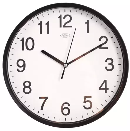 Seinäkello 25cm ACTUAL - Kiinteistövarusteet  - 184216 - 1