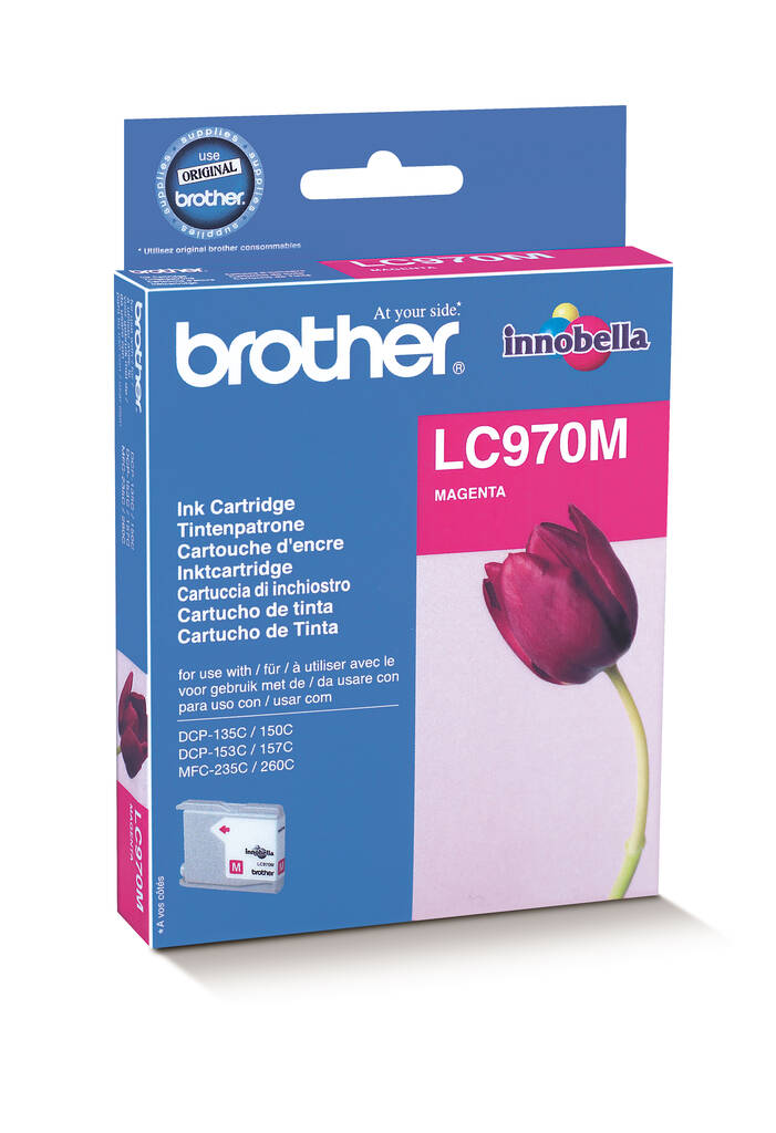 BROTHER LC970M mustesuihku - Mustesuihkuvärit Brother - 117526 - 1