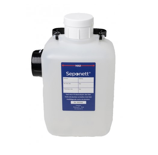 Lääkejäteastia 2,5L Seponett LP-25 - Riski- ja lääkejäteastiat - 178496 - 1