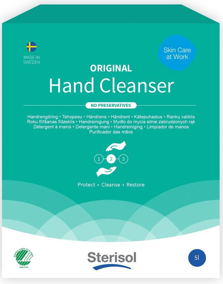 Nestesaippua 5L STERISOL Original - Saippuat ja annostelijat - 159956 - 1