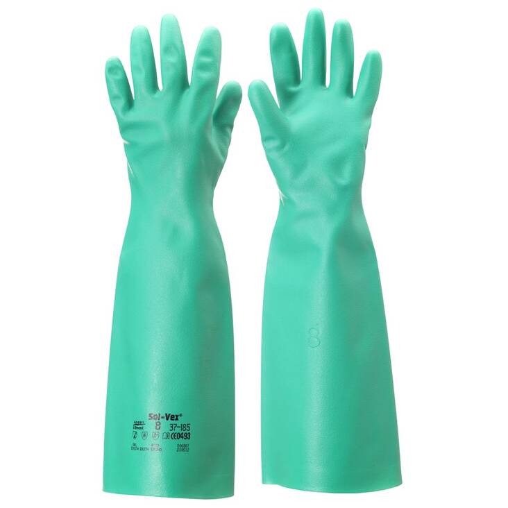 Nitriilikäsine SOLVEX 44cm - Suojavarusteet (käsineet,päähineet yms) - 169796 - 1
