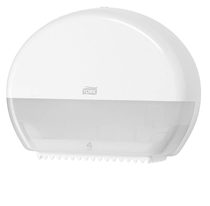 Wc-paperiteline TORK T2 Mini Jumbo muovi - Minijumborullat ja annostelijat - 119676 - 1