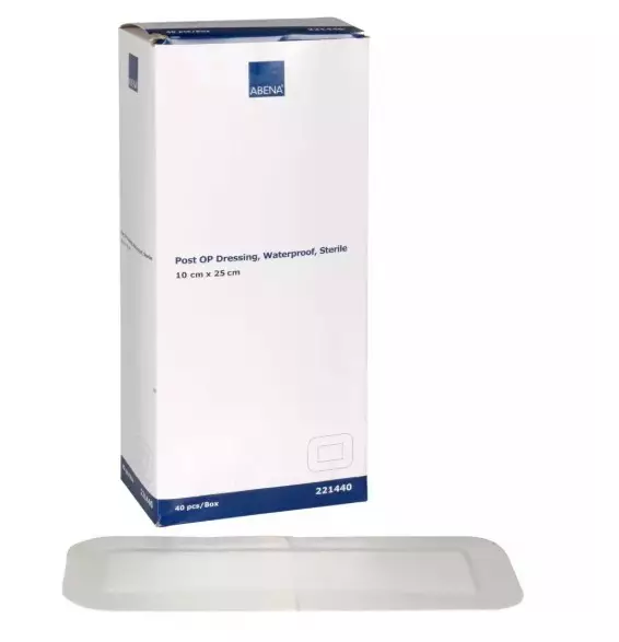 Haavasidos steriili 10x25cm ABENA NW - Haavatyynyt ja verkot - 185986 - 1