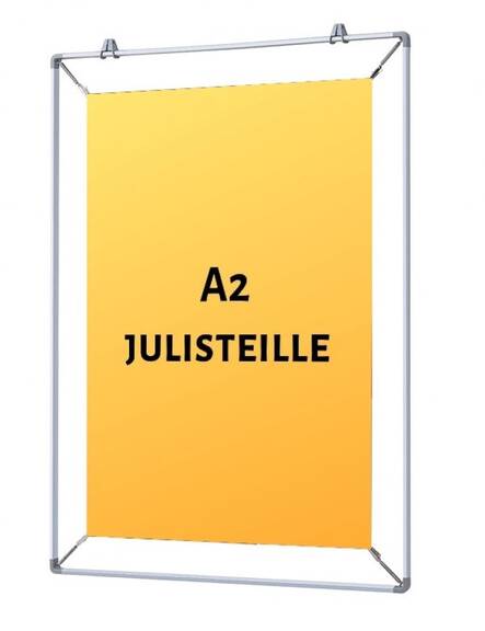 Esitekehys A2 jousikoukuilla - Esitetelineet ja tarvikkeet - 129697 - 1