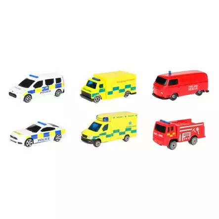 Hälytysajoneuvo 7,6cm äänet+valot - Lelut - 185957 - 1