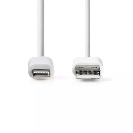 Kaapeli Apple Lightning - USB A Uros 1m - Puhelintarvikkeet - 155407 - 2