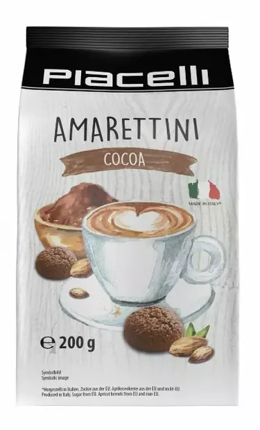 Keksi 200g PIACELLI Amarettini - Keksit ja korput - 182107 - 1