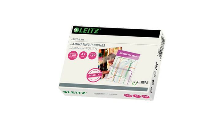 Laminointitasku A7 125mic LEITZ/IBICO - Laminointitaskut - 163367 - 1